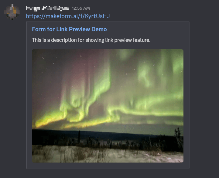 Link Preview Example